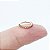 Piercing Argola Torção em Ouro 18k Rosé - Imagem 3