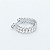Piercing Argola em Ouro 18k 2 Voltas Zircônias - Imagem 6