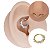 Piercing Argola Clicker em Ouro 18K Radiance - Imagem 1
