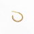 Piercing Argola Clicker em Ouro 18K Base Reta - Imagem 5