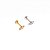 Piercing Microbell em Ouro 18K Balencyaga - Imagem 2