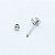 Piercing Microbell em Ouro 18k Lua com Zircônias - Imagem 3