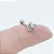 Piercing Microbell em Ouro 18k Lua com Zircônias - Imagem 4