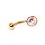 Piercing Banana em Ouro 18k Circle - Imagem 2