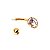 Piercing Banana em Ouro 18k Circle - Imagem 3