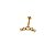 Piercing Californiano Labret em Aço PVD Five - Imagem 5