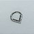 Piercing Argola em Titânio PVD Clicker Vicky Balls - Imagem 7