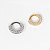 Piercing Argola Click em Titânio PVD Double Zircônias - Imagem 3