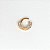 Piercing Argola Click em Titânio PVD Double Zircônias - Imagem 7