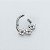 Piercing Argola Click em Titânio PVD Triple Flor - Imagem 5