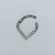 Piercing Argola Clicker em Titânio PVD Vicky - Imagem 9
