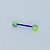 Piercing Barbell em Bioflex Colors - Imagem 2