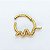 Piercing Argola Clicker em Aço PVD Cobra - Imagem 5