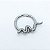 Piercing Argola Clicker em Aço PVD Cobra - Imagem 6