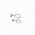 Piercing Argola Clicker em Prata 925 Pingente Cauda Sereia - Imagem 4