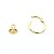 Piercing Argola Clicker em Prata 925 Pingente Eye - Imagem 5
