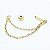 Piercing Microbell em Ouro 18K Corrente 2 Voltas - Imagem 6