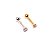 Piercing em Ouro 18K Mimo Com Brilhante - Imagem 2