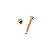 Piercing em Ouro 18K Mimo Com Brilhante - Imagem 6