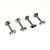 Piercing Labret em Titânio Navete Zircônia - Imagem 3