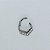 Piercing Argola Clicker em Titânio Gota - Imagem 3
