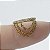 Piercing Argola Clicker em Titânio Correntes Zircônias - Imagem 3