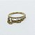 Piercing Argola Clicker em Titânio Correntes Zircônias - Imagem 8