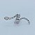 Piercing Argola Folheado Fake Snake - Imagem 5