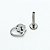 Piercing Labret em Titânio PVD Coração Florido - Imagem 7