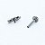 Piercing Labret Cascata em Titânio Princess - Imagem 8