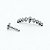 Piercing Labret Cascata em Titânio PVD Nine Color - Imagem 4