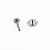 Piercing Labret em Titânio Hawaii Flower - Imagem 5