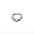 Piercing Meia Argola em Titânio Com Zircônia Cravejado - Imagem 3