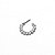 Piercing Meia Argola em Titânio Com Zircônia Cravejado - Imagem 4