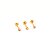 Piercing Australiano em Titânio Plug Flat Champagne Color - Imagem 3