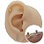 Piercing Microbell Ouro 18K Raio Zircônias - Imagem 1