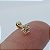 Piercing Microbell Ouro 18K Flor 6 Zircônias - Imagem 3