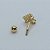 Piercing Microbell Ouro 18K Borboleta - Imagem 5
