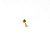 Piercing Labret Ouro 18K Pet Shine - Imagem 3