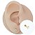 Piercing Microbell Ouro 18K Borboleta Shine - Imagem 1