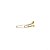 Piercing Microbell em Ouro 18K Corrente 3 Voltas - Imagem 6