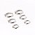 Brinco Argola Clicker Folheado Oval Bold - Imagem 5