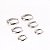 Brinco Argola Clicker Folheado Oval Bold - Imagem 4