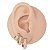 Brinco Argola Clicker Folheado Sicilia - Imagem 9