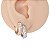 Brinco Argola Clicker Folheado Sicilia - Imagem 1