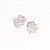 Brinco Argola Folheado Clicker Flowers - Imagem 6