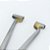 Pinça Septo Aço Inox Bico Amarelo - Imagem 2