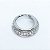 Piercing Argola Clicker  em Aço com Cristais Neck - Imagem 4