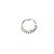 Piercing Argola Torção em Prata 925 Delicat - Imagem 2