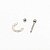 Piercing Microbell em Prata 925 Meia Lua - Imagem 4